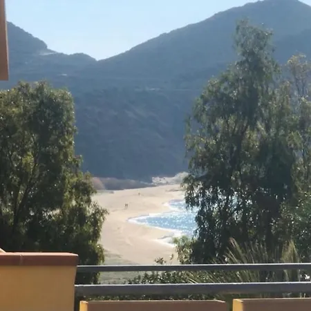 Seaview: Beachfront Gated Retreat Solanas (Cagliari)